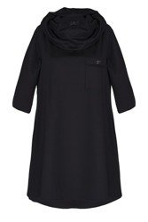 Sukienka ROSA HOLLY HOODIE BLACK