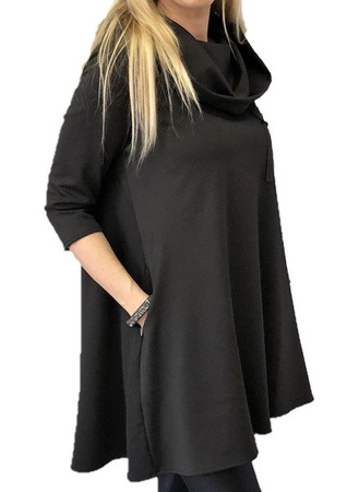 Sukienka ROSA HOLLY HOODIE BLACK